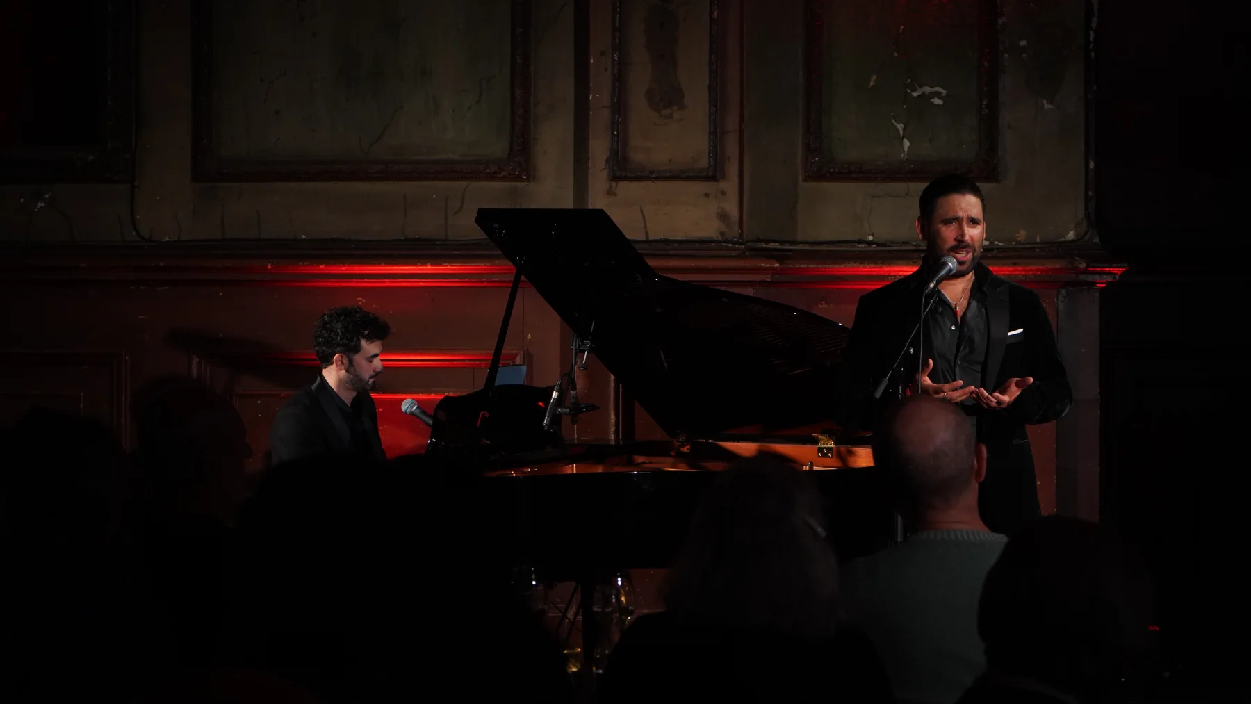 Tango Tenors performing at Clärchens Ballhaus in Berlin